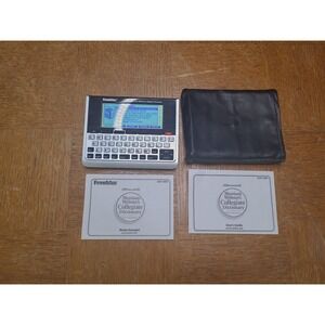 Franklin SCD-1890 Speaking Collegiate Dictionary and Translator w/‎ Manual